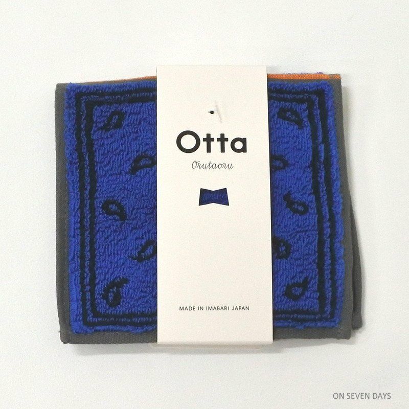 Otta］ハーフタオルハンカチ 二つ折り ｜オンセブンデイズ【公式