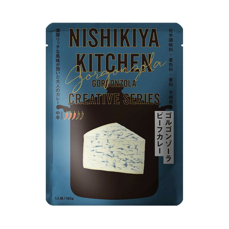 NISHIKIYA KITCHEN にしきや ゴルゴンゾーラビーフ カレー 180g