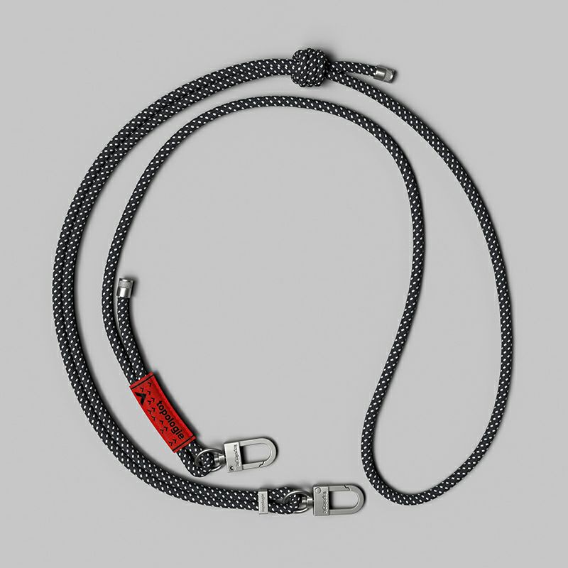 未使用品新品 topologieトポロジー Large ストラップ付 6.0mm Rope / Future Blue Patterned 【ストラップ単体