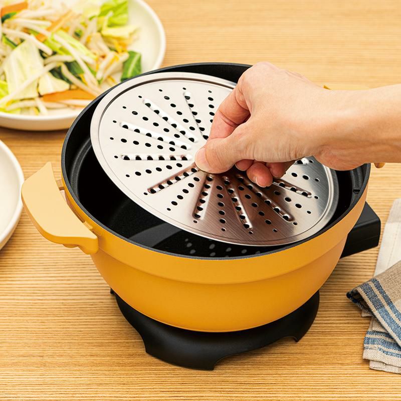 récolte 電気ポット クリーム色 約1.0L 電気なべ コポット | récolte（レコルト）
