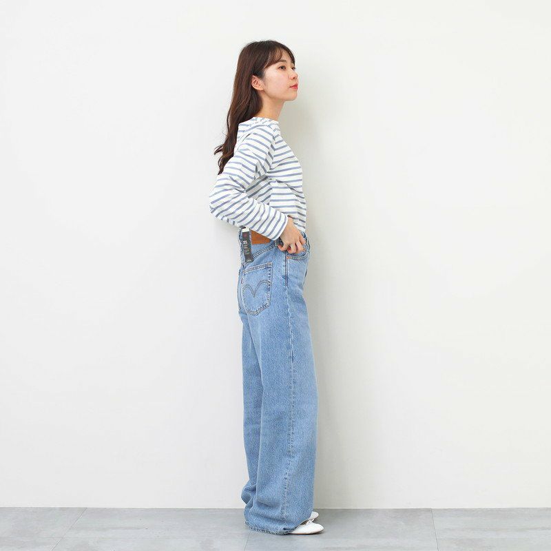 Levi's］RIBCAGE WIDE LEG デニムパンツ／リーバイス ｜オンセブン 