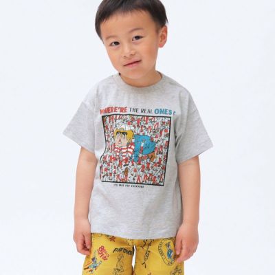 ocean&ground］HIDE＆SEEKパロディTシャツ キッズ〈WEB限定 130-140cm