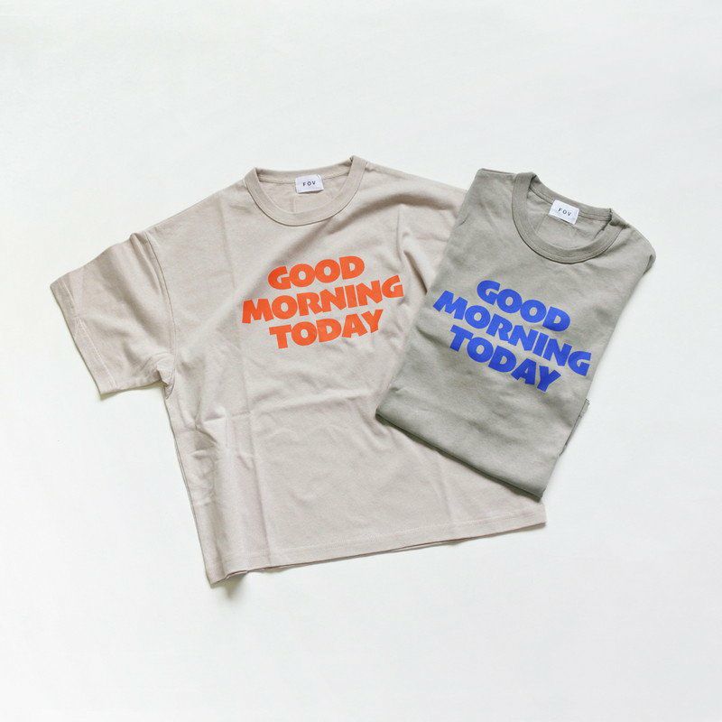 FOV］GOOD MORNING Tシャツ キッズ〈130-140cm〉／フォブ ｜オンセブン