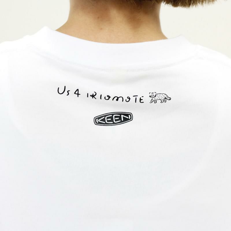 KEEN］US4 OC/RP IRIOMOTE CAT Tシャツ KEEN×Yu Nagaba／キーン ｜オン 