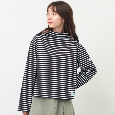 ［ORCIVAL］モックネック長袖プルオーバー／オーシバル