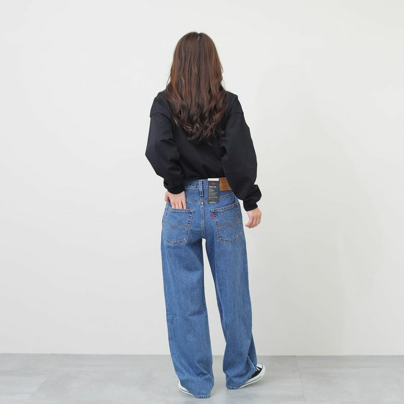 94 BAGGY WIDE LEG ダークインディゴ SHADED VIEW｜リーバイス