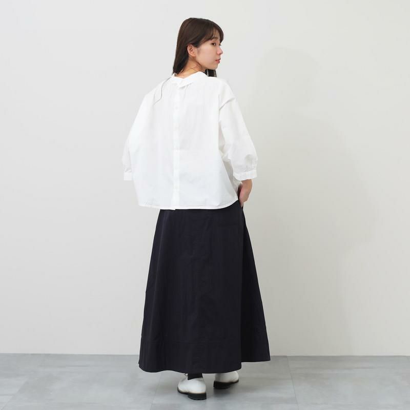 ［DANTON］ツイルツータックスカート