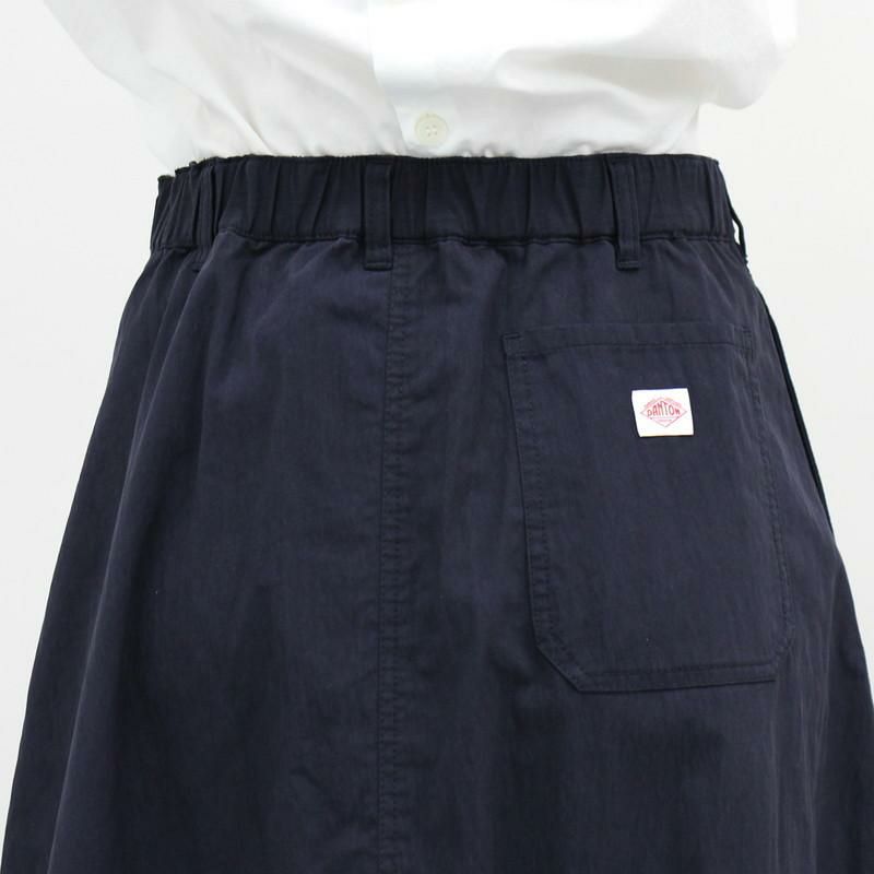 ［DANTON］ツイルツータックスカート