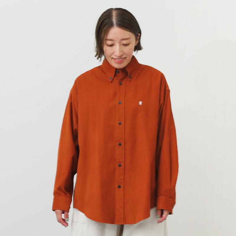 50％OFF】［GYMPHLEX］コーデュロイボタンダウンオーバーシャツ