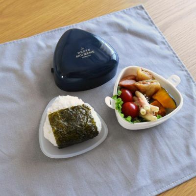 リラックマ 2点ロックはし付2段ランチボックス スイーツ 抗菌 箸