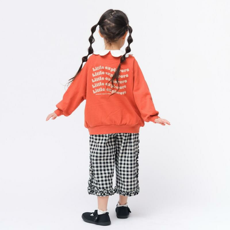 p.premier］ギンガムチェックフリルパンツ キッズ〈WEB限定 130
