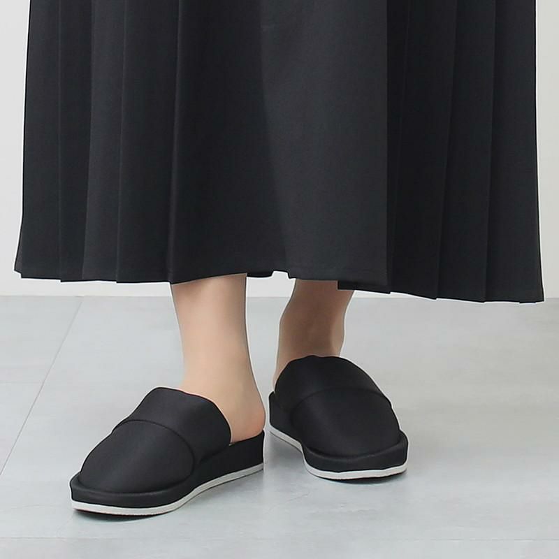 ヒール携帯ルームシューズ セレモニースリッパ 携帯バッグ付き ｜オン