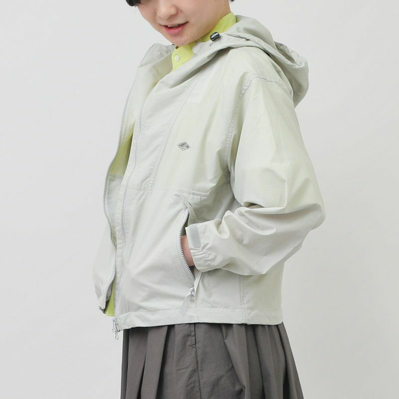 DANTON フード付きジャケット DANTON ダントン ウール ライトパイル ジップ フーデッド