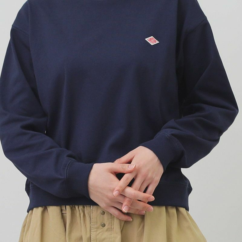 hDANTON ダントン レディース　長袖Tシャツ　ネイビー DANTON］長袖Tシャツ／ダントン ｜オンセブンデイズ【公式通販】