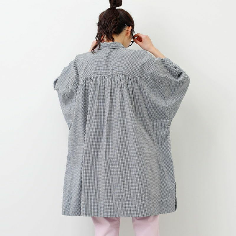 グリン　grin ロングシャツ　トップス　シャツ　北欧暮らしの道具店 グリン grin ロングシャツ トップス シャツ 北欧暮らしの道具店