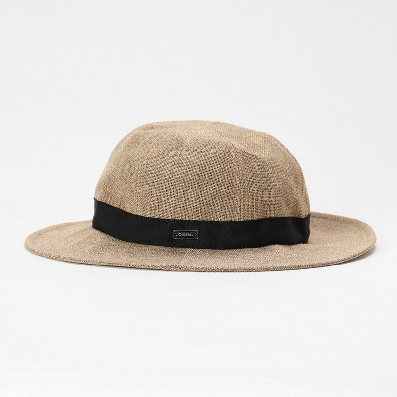 帽子 ORCIVAL 6PANEL NATURAL HAT Natural 6P Cap｜ORCIVAL