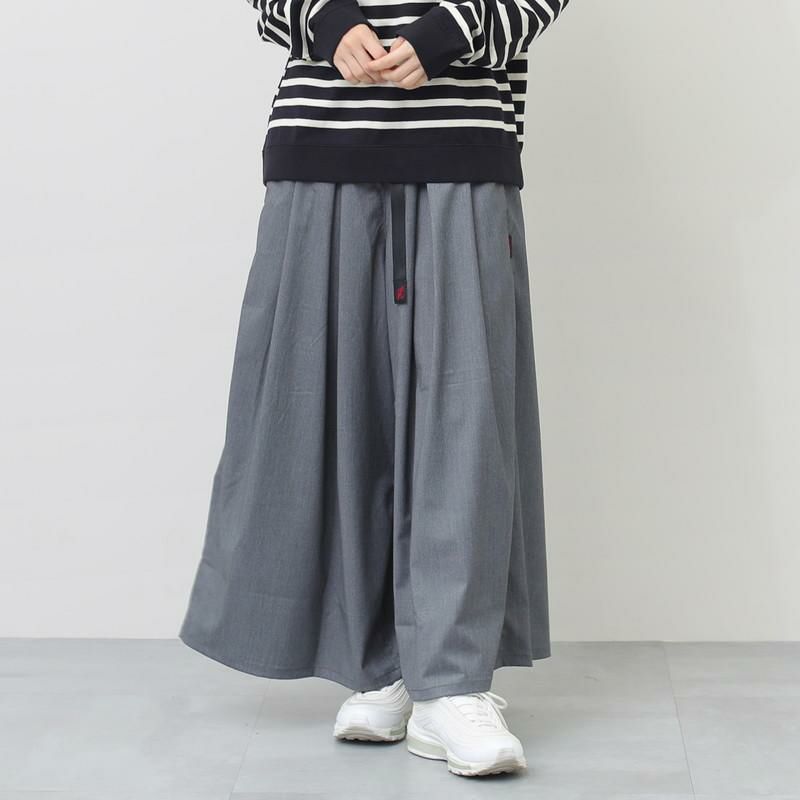 Gramicci］ストレッチギャバジンフレアパンツ／／グラミチ