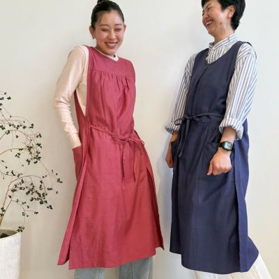 セール】撥水 ナイロン エプロン ワンピース（ワンピース