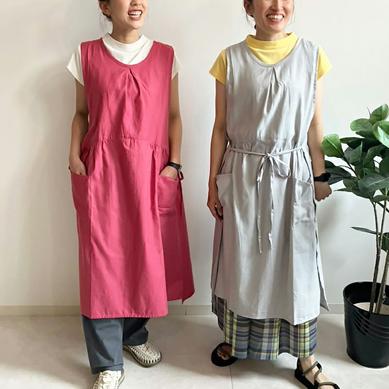ワイズのエプロンロングワンピース ykywei1.jpg