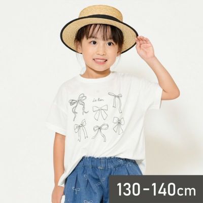 ［RIO］キラキララメプリントTシャツ キッズ〈WEB限定 130-140cm〉／リオ