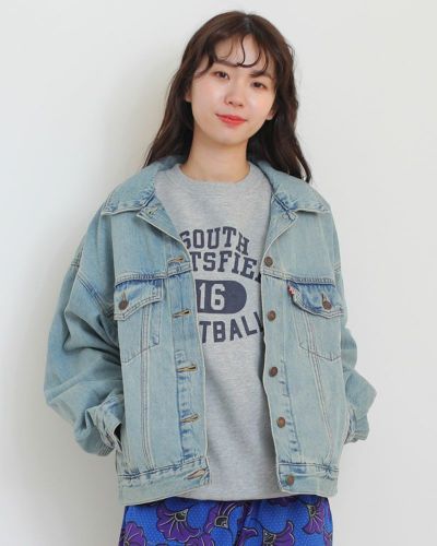 Levi's］BALLOON SLEEVE TRCKERデニムジャケット／リーバイス ｜オン