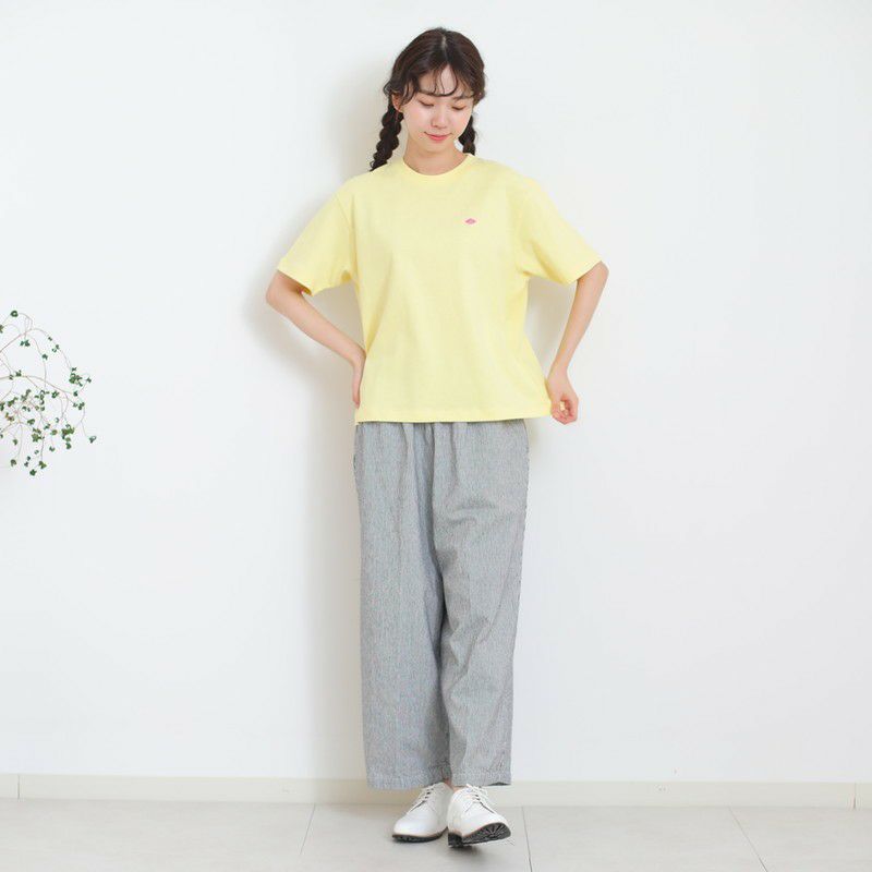 ［DANTON］ショート丈半袖Tシャツ