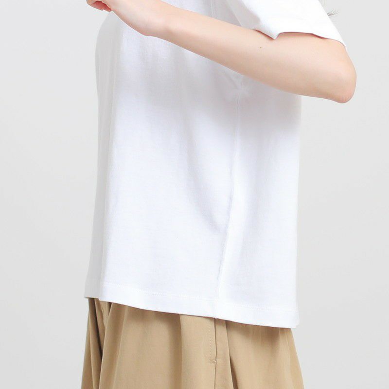 ［DANTON］ショート丈半袖Tシャツ