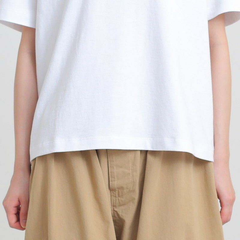 ［DANTON］ショート丈半袖Tシャツ