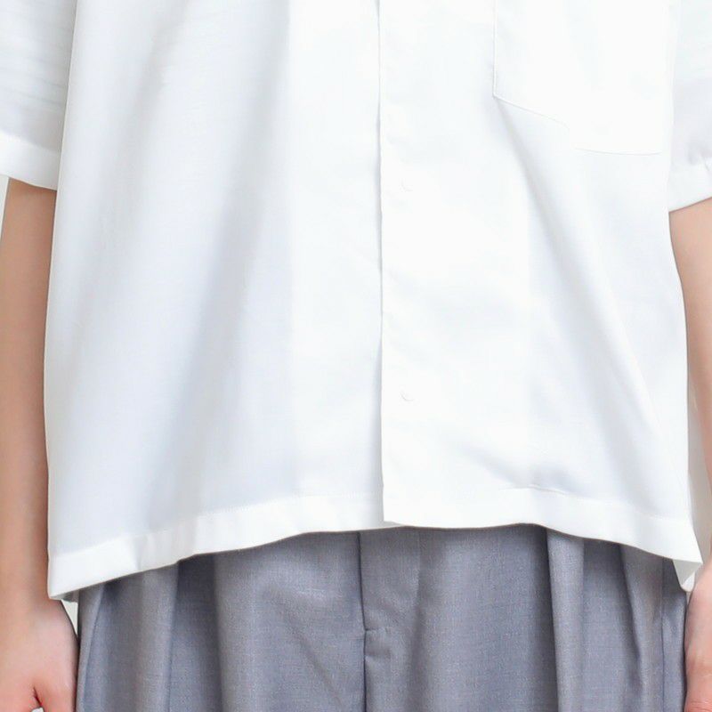 ［DANTON］ポリエステル半袖シャツ