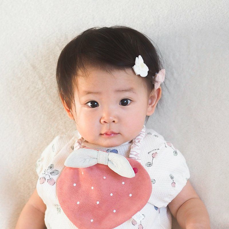 アクセサリー Bebe K18/Pt「ルビー ミニピコ クローバー」ネックレス｜【オレフィーチェ