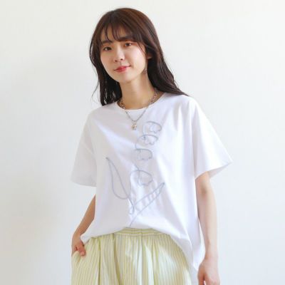 人気♦LOEWE♦OnロゴタイダイジャージーTシャツ レギュラーフィット Tシャツ（コットン） ホワイト - LOEWE