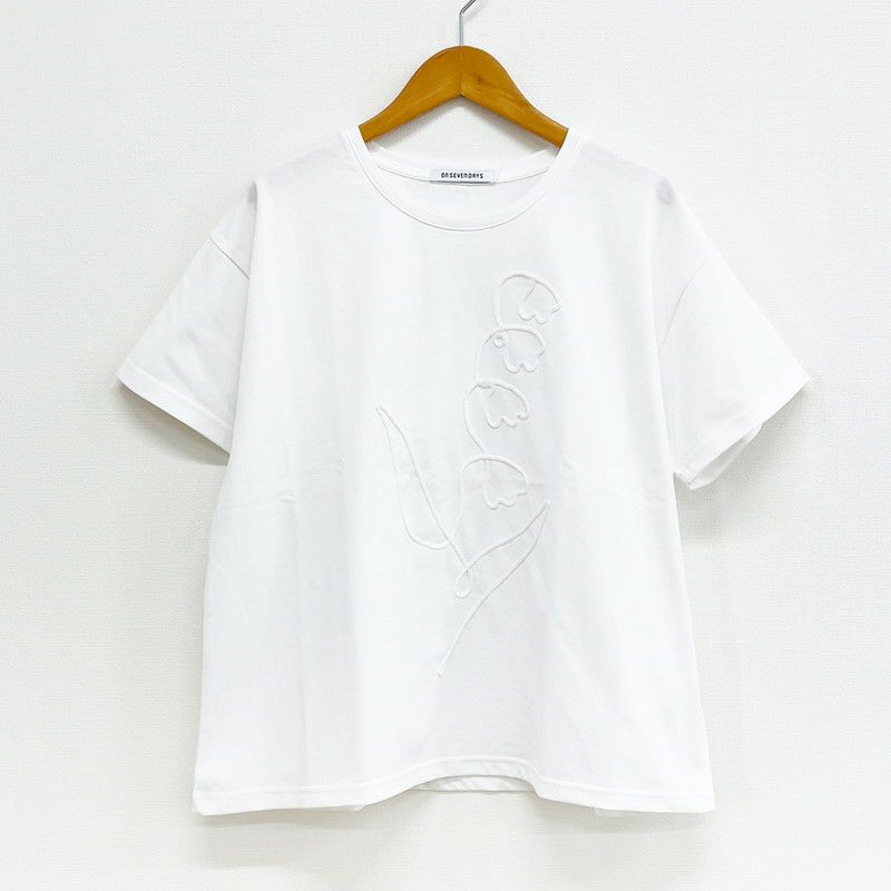 スズラン刺繍カットソー専用出品 スズラン刺繍カットソー | Tシャツ・カットソー | Noela