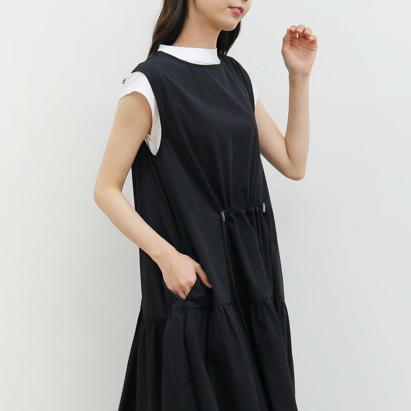 30％OFF】ICE TOUCH ドロストワンピース〈接触冷感