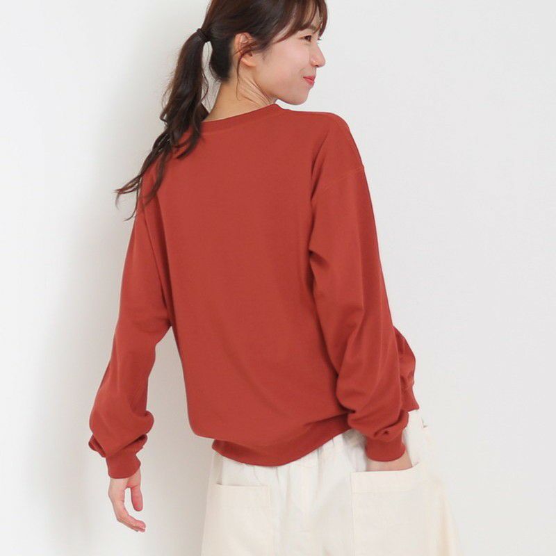 ［DANTON］スウェットライクTシャツ／ダントン