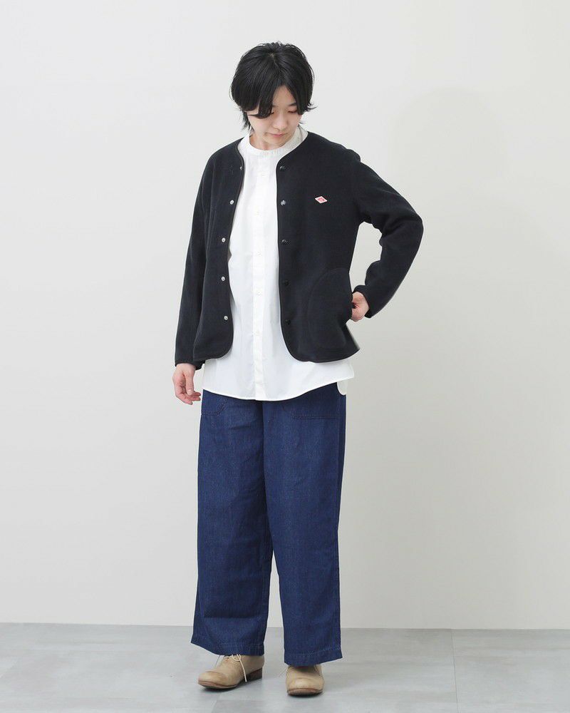 ［DANTON］フリースショートジャケット