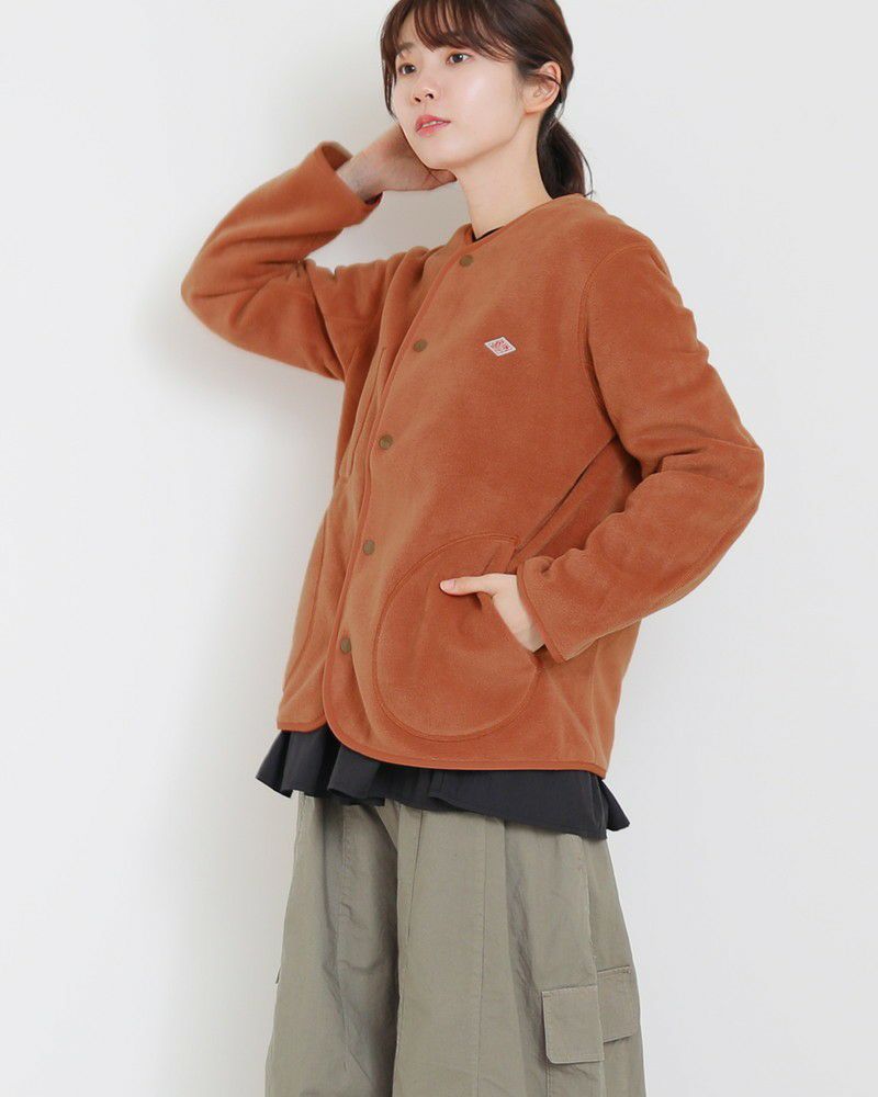 ［DANTON］フリースショートジャケット
