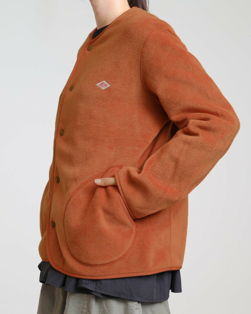 ［DANTON］フリースショートジャケット