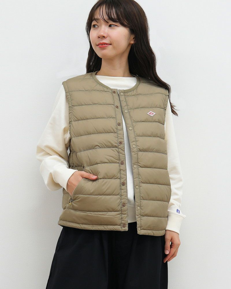 ［DANTON］インナーダウンベスト