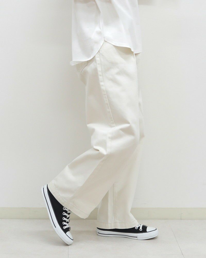 ［DANTON］タックカツラギカラーパンツ