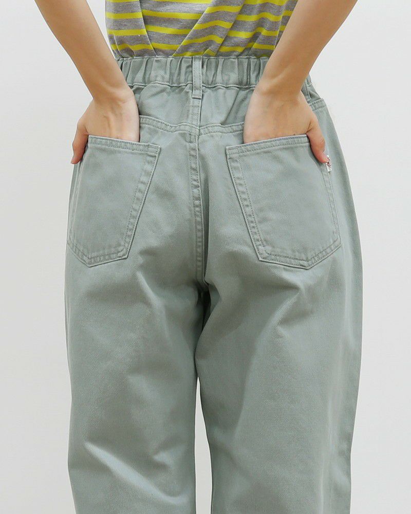 ［DANTON］タックカツラギカラーパンツ