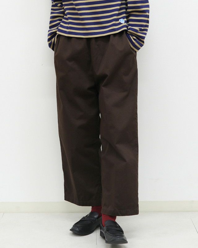 Dana Faneuil］高密度コンパクトチノクロスパンツ／ダナファヌル