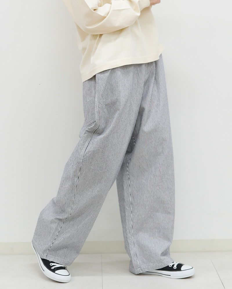 ［NARU］ヒッコリーノッポパンツ