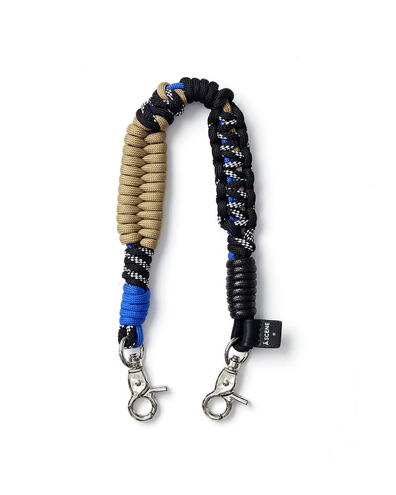 A SCENE］Design paracord strap スマホリストストラップ／エーシーン