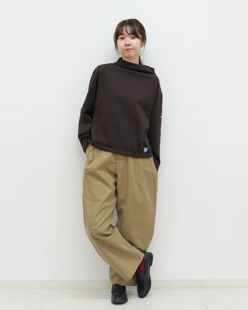 ORCIVAL］モックネック長袖プルオーバー／オーシバル◇25AW ｜オン