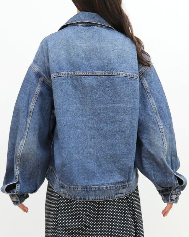 会員様限定10％OFF】［Levi's］BALLOON SLEEVE TRCKERデニム