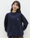 ［DANTON］コーデュロイバックギャザーシャツ