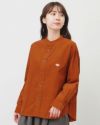 ［DANTON］コーデュロイバックギャザーシャツ