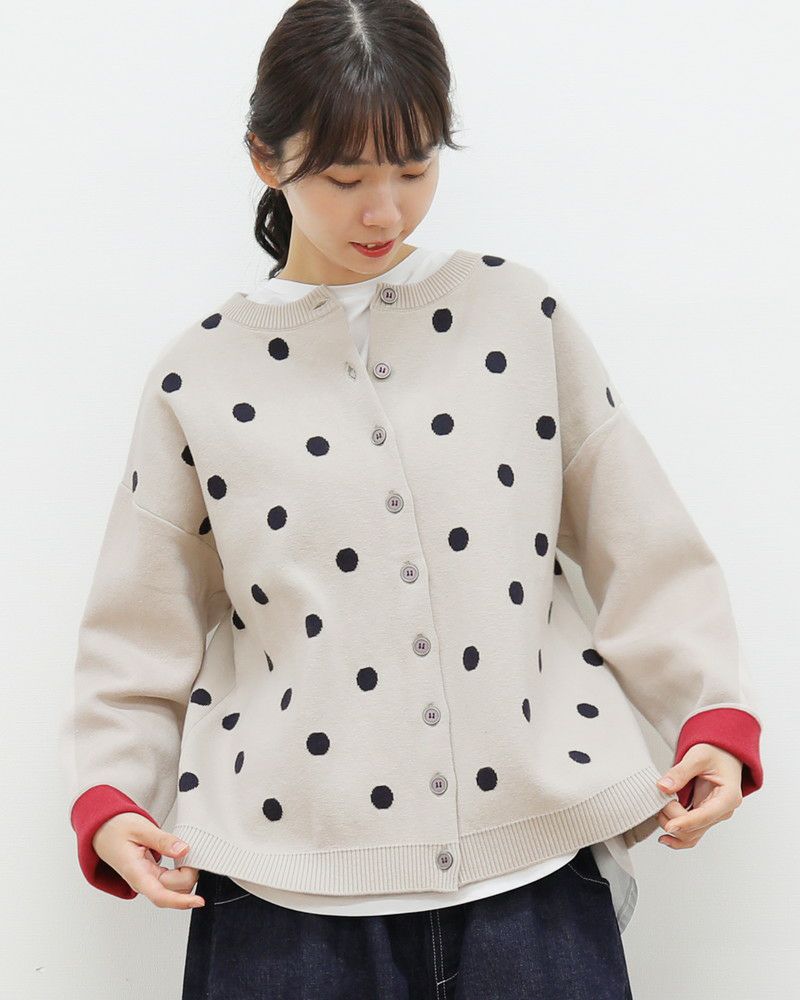 mao made］ダブルフェイス柄MIZUTAMA 2WAYプルオーバー／マオメイド