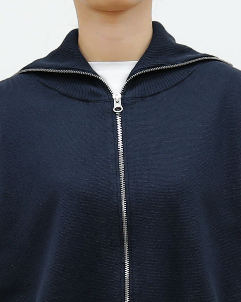 mao made］やわらかコットンダブルジップジャケット／マオメイド◇25AW