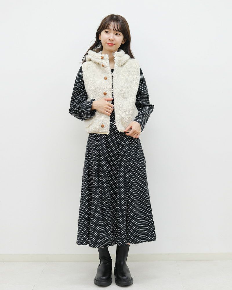 GYMPHLEX］ボアショートベスト／ジムフレックス ｜オンセブンデイズ